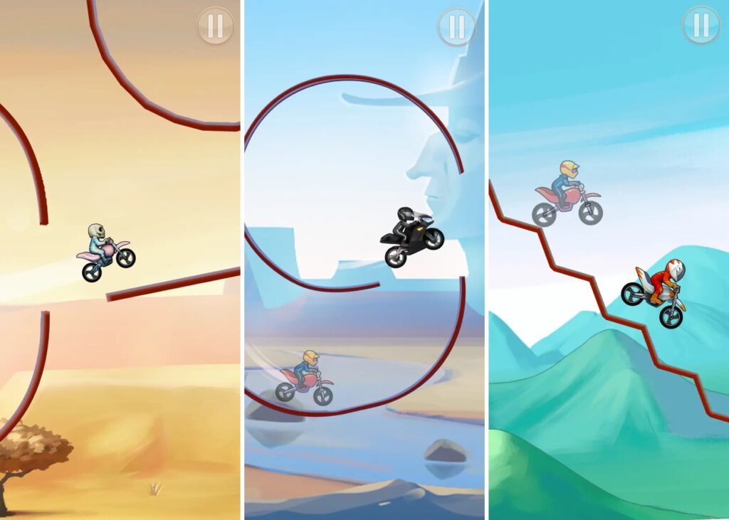 Bike Race game for iphone and android