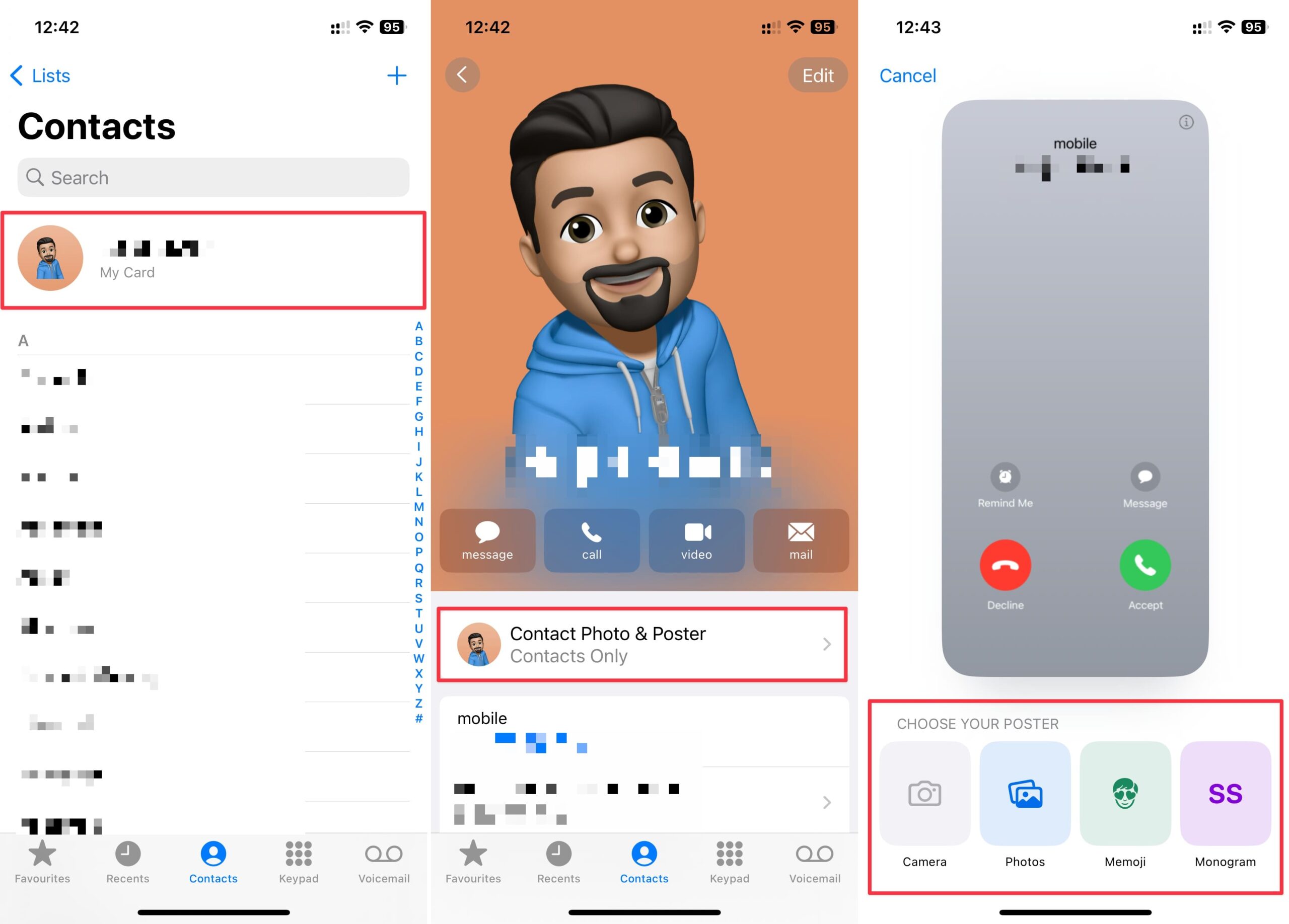 How to Create Contact Posters on iPhone Running iOS 17
