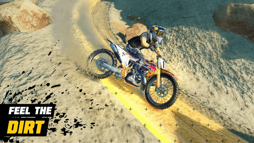 Dirt Bike Unchained racing game for iphone and android